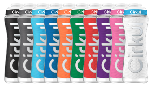 22oz. Grip Squeeze Plastic Bottle & Sport Lid S2