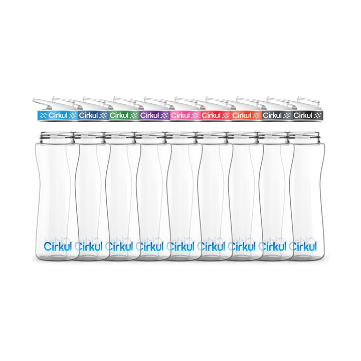 22oz. Plastic Bottle & Comfort Grip Lid A9